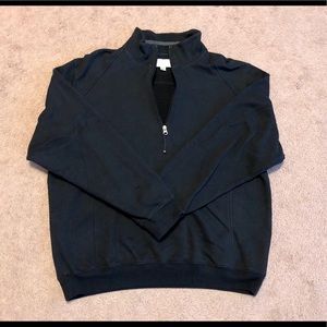 Cutter and Buck Black 1/4 Zip Sweater